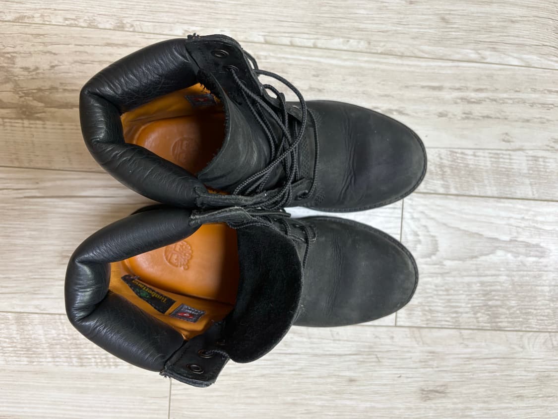 팀버랜드 프리미엄 6인치 워커 부츠 블랙 230 상품이미지4