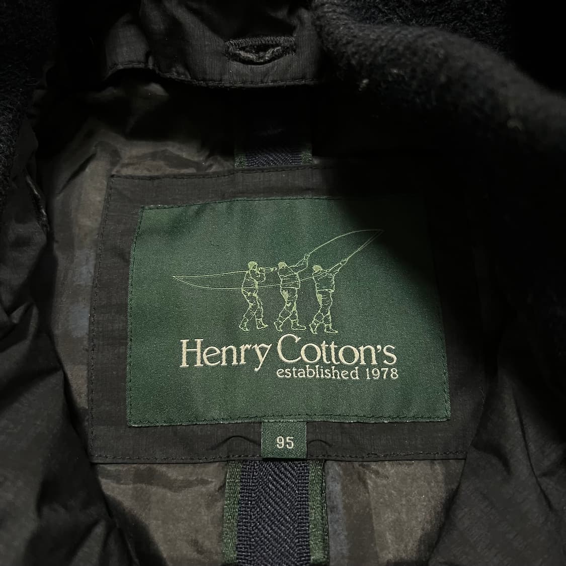 헨리코튼 골프웨어 와펜 코트패딩 점퍼 [블랙] M/95 상품이미지5