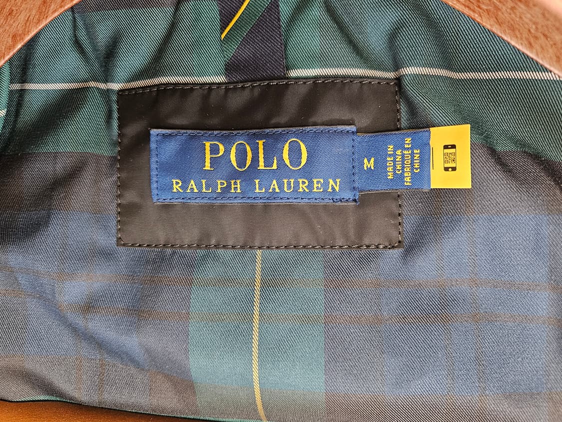 폴로 랄프로렌 해링턴 자켓 m 블랙 포니 상품이미지4