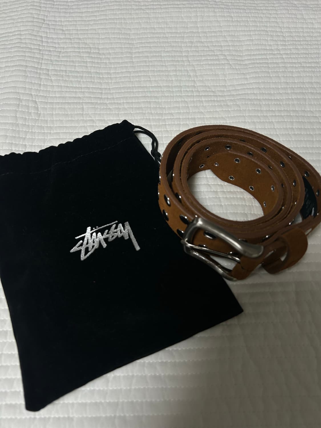 스투시 8볼 스터드 벨트 상품이미지1