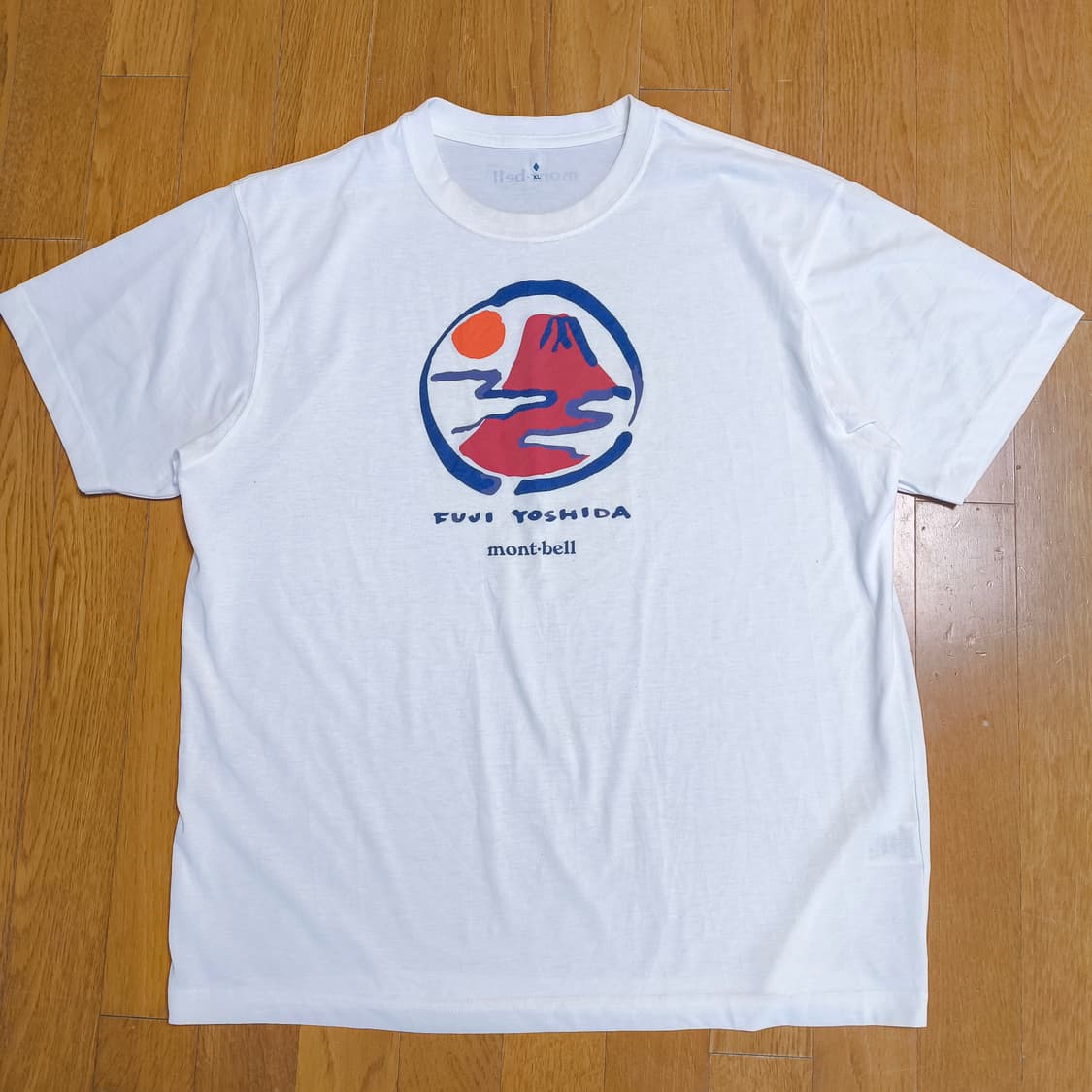 [XL] 몽벨 한정판 후지 요시다 티셔츠 상품이미지2