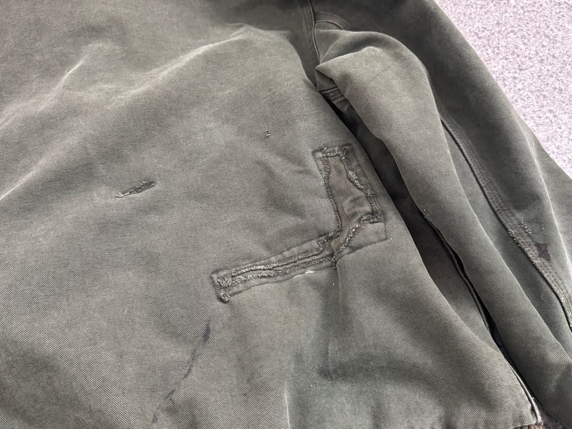 [M] 칼하트 j130-211 후드 집업 자켓 카키 그린 상품이미지6