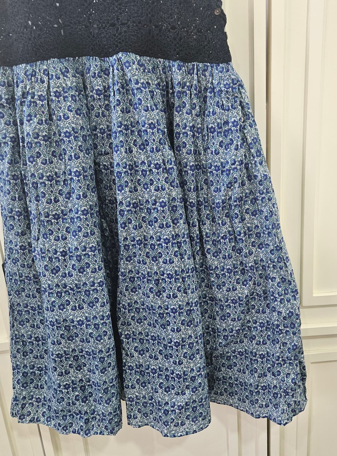 크로쉐 레이어드 플라워 원피스 상품이미지4