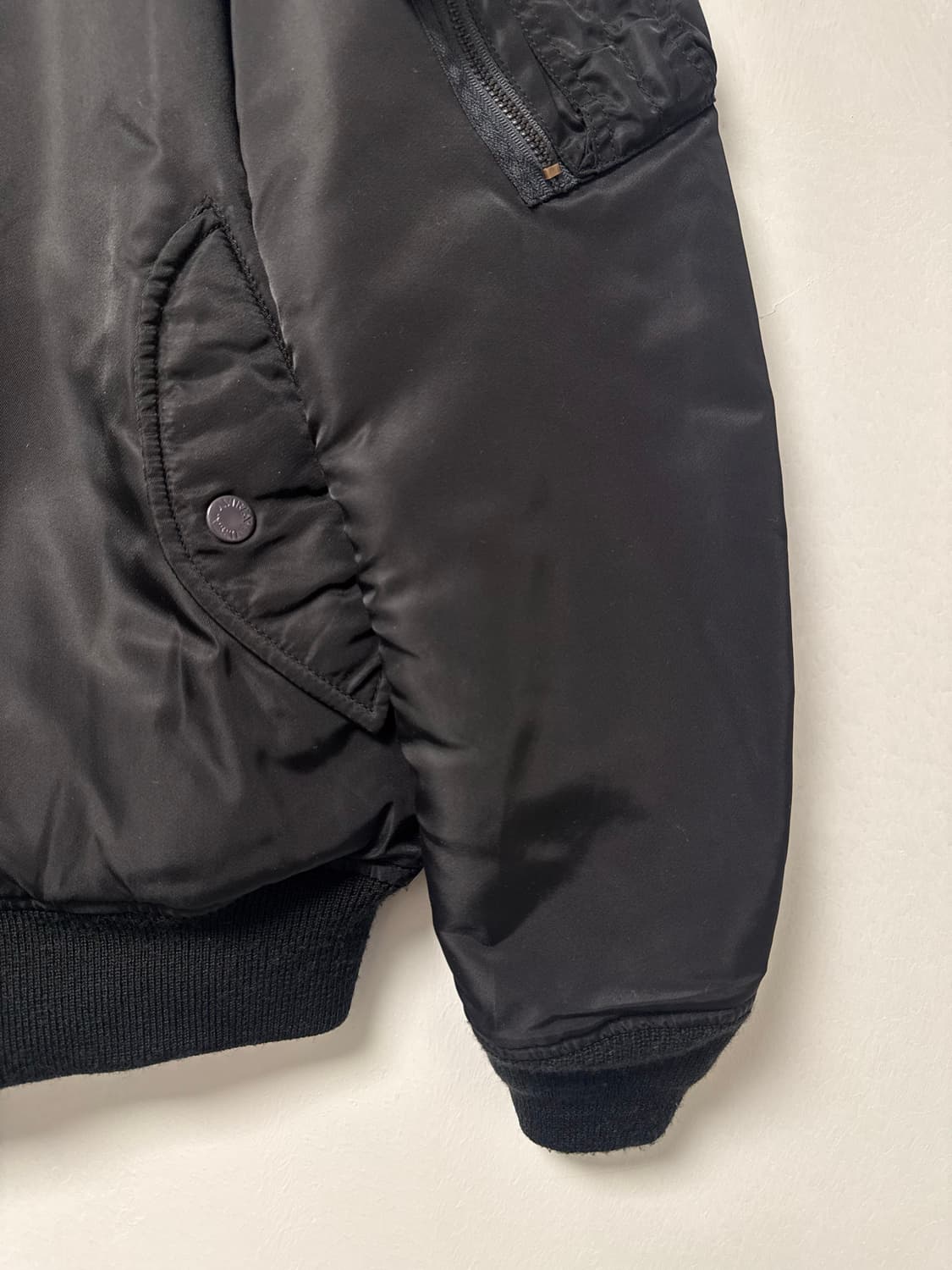 avirex 아비렉스 리버시블 빈티지 MA1 플라이트자켓 항공점퍼 M 상품이미지3