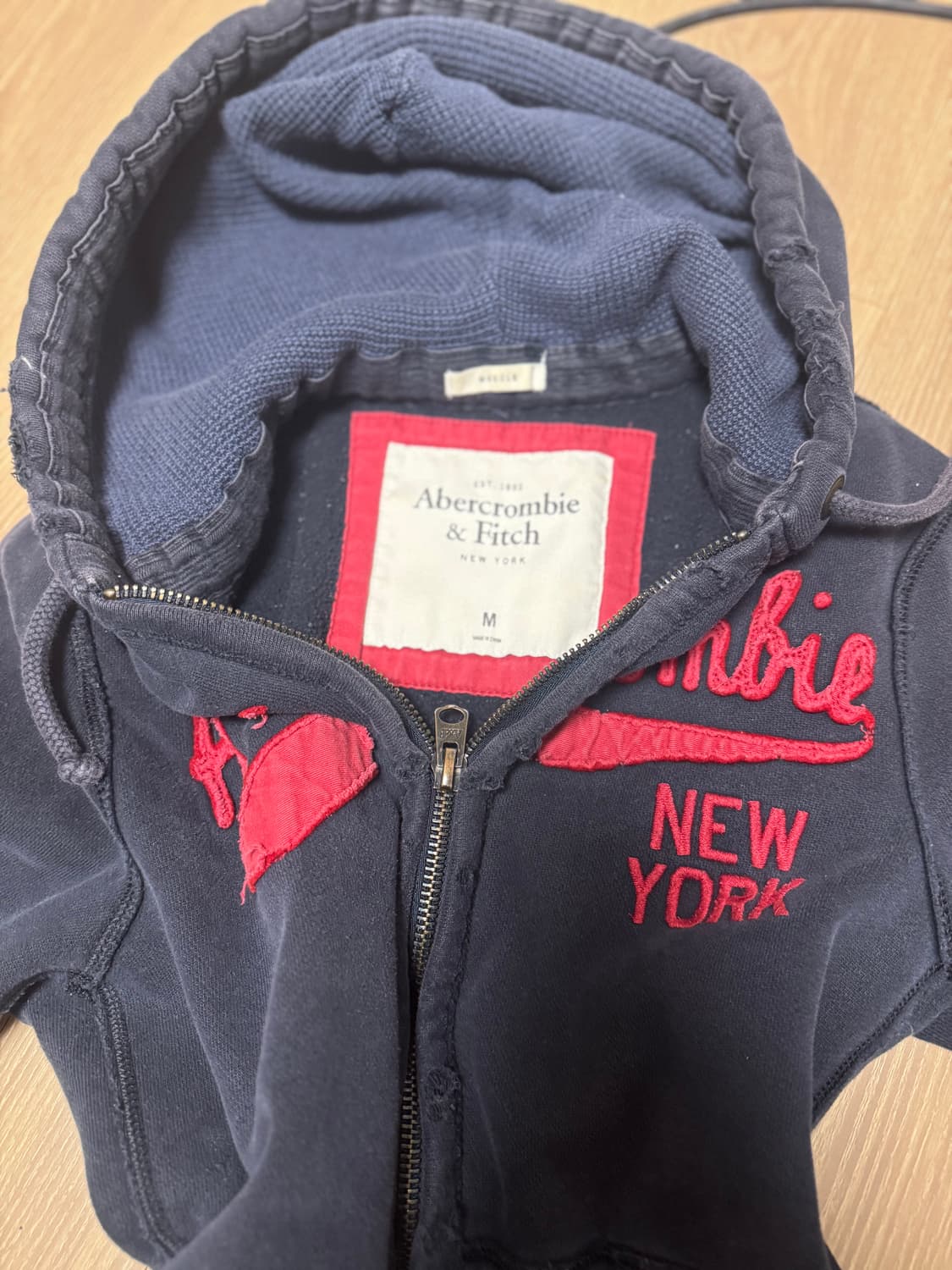 아베크롬비 후드집업 M 상품이미지2