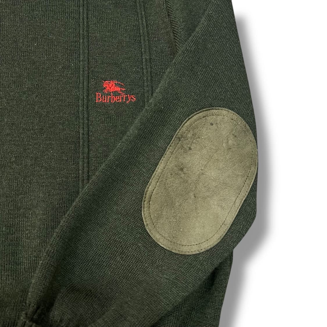  버버리 레더패치 울 니트 y14179 상품이미지5