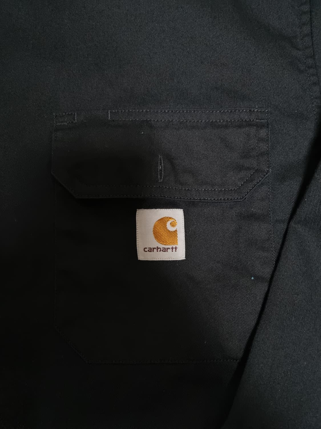 칼하트 워크셔츠 블랙 2XL 상품이미지2