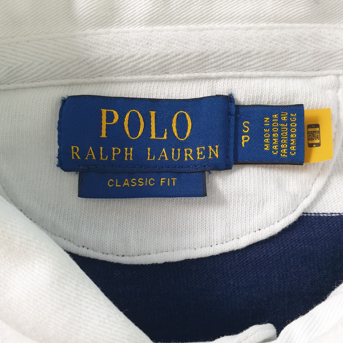 [무료배송] POLO RALPH LAUREN 긴팔 단가라 럭비 셔츠 상품이미지3