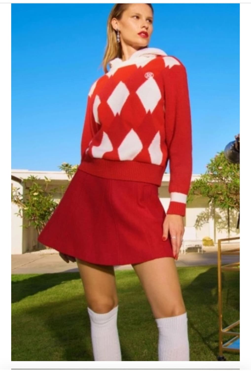 G/FORE 지포어 플레어 모직 골프스커트 상품이미지10