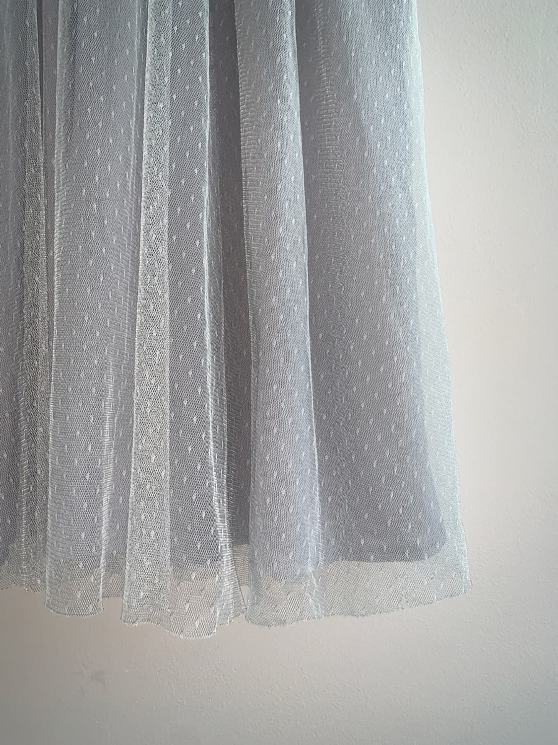 Dot v lace collar dress 상품이미지5