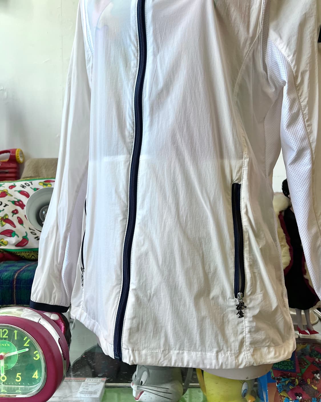 Old SNOOPY Nylon Hood Windbreaker Jacket 상품이미지5