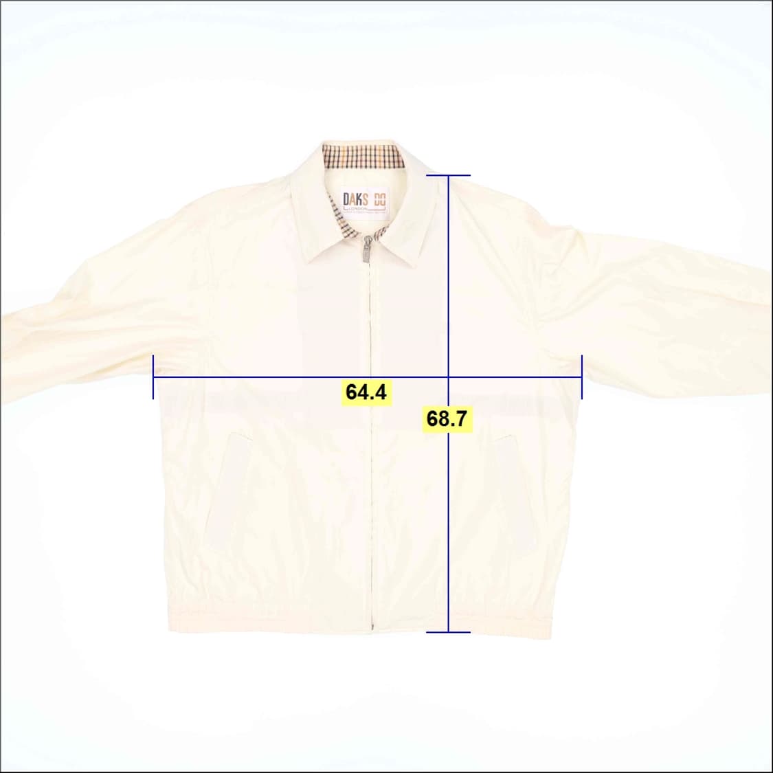 실측확인 닥스 올드스쿨 블루종 자켓 0206M 상품이미지7