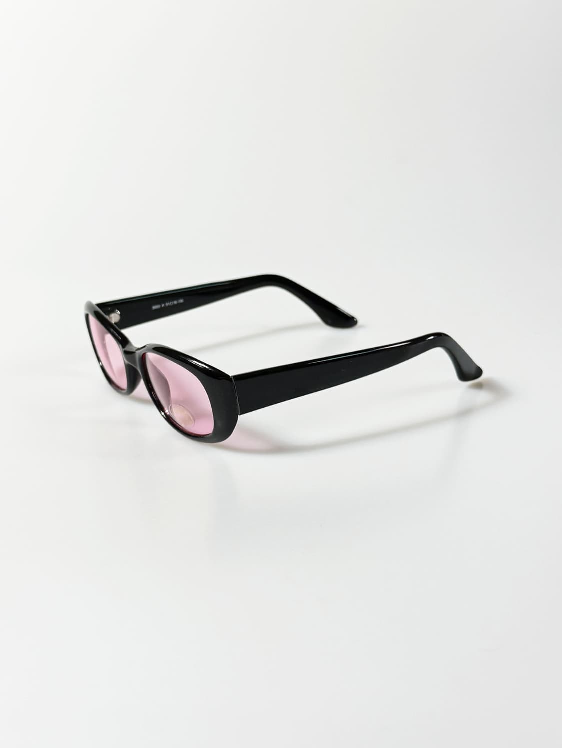 UNOSOLEIL 블랙 볼드 오벌 프레임 틴트 빈티지 선글라스 상품이미지3