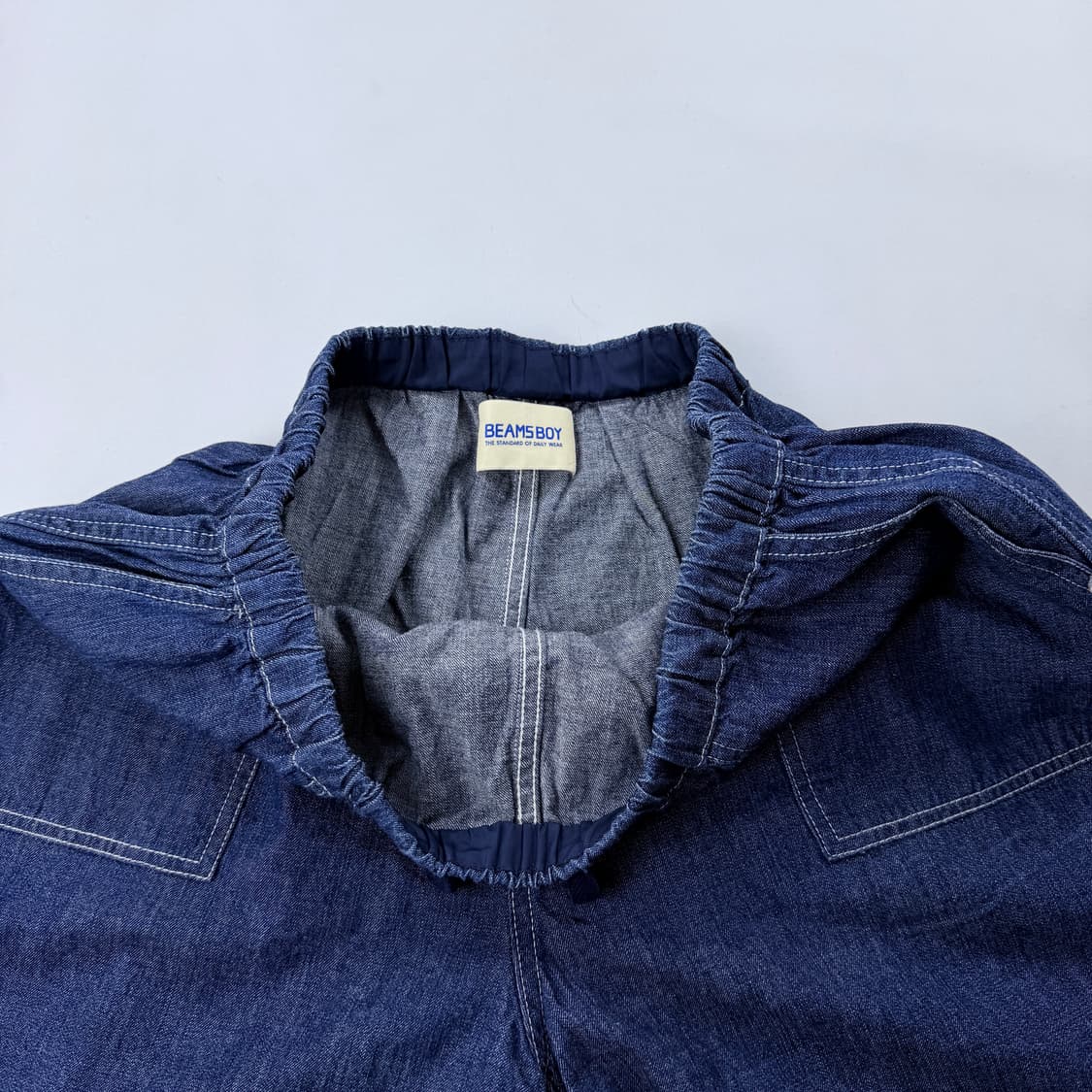 빔즈보이 코튼 하프데님팬츠 상품이미지2