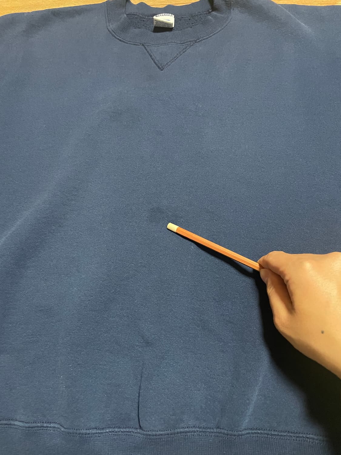 90s 러셀 애슬레틱 스웻셔츠 네이비 미제🇺🇸 상품이미지3