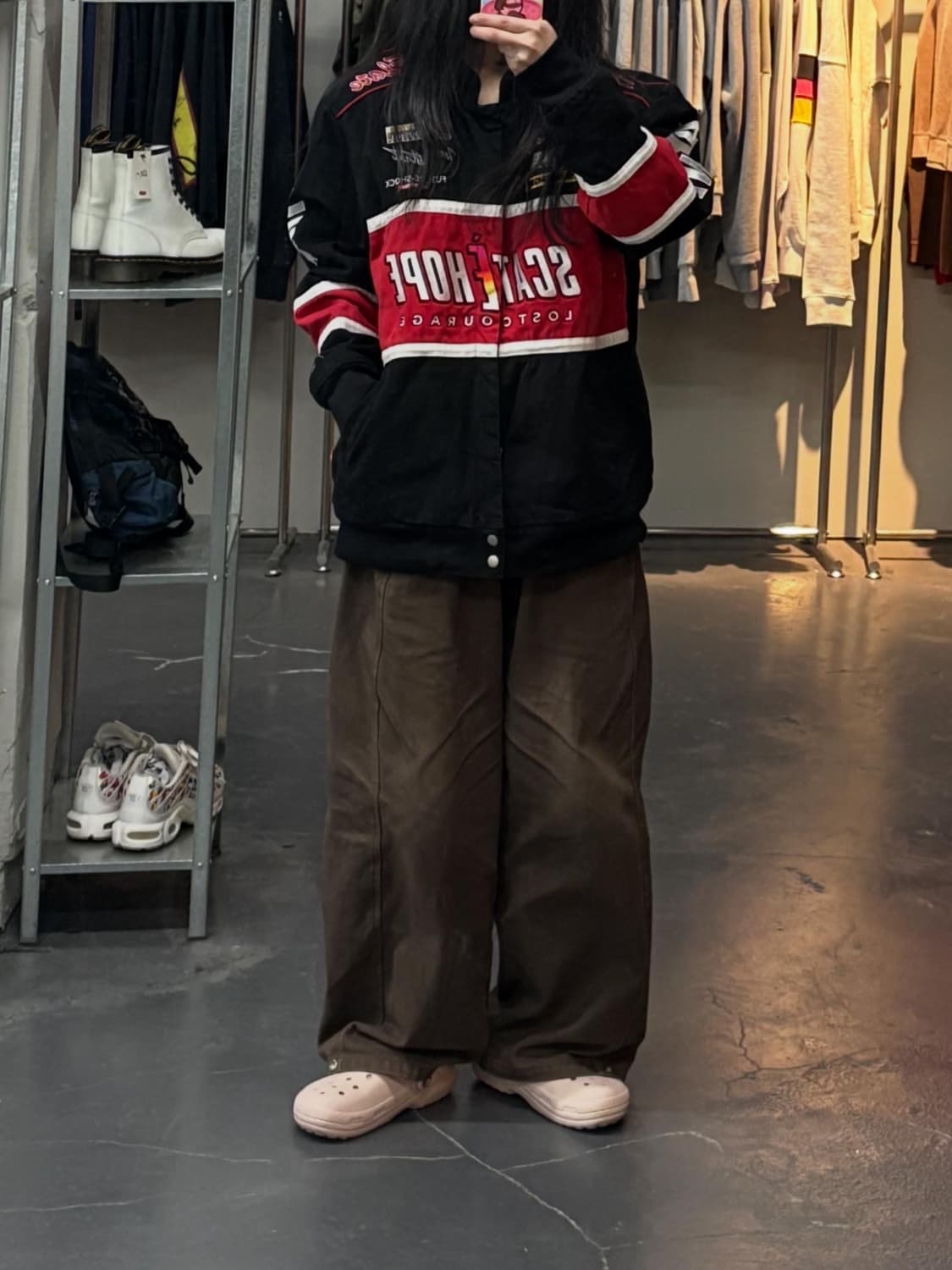 아파트먼트 올드스쿨 레이싱 자켓 A3115 상품이미지1