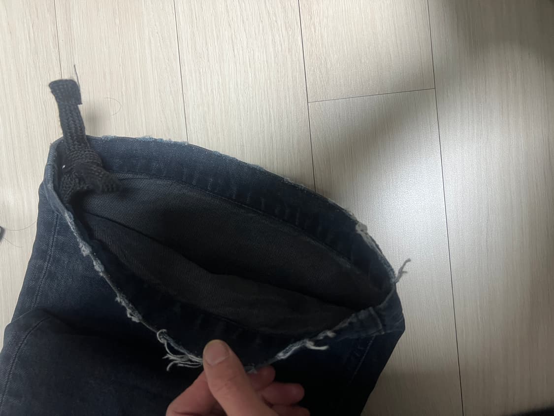 [1]논노드 젠 더티 오일 워시드 데님 상품이미지6