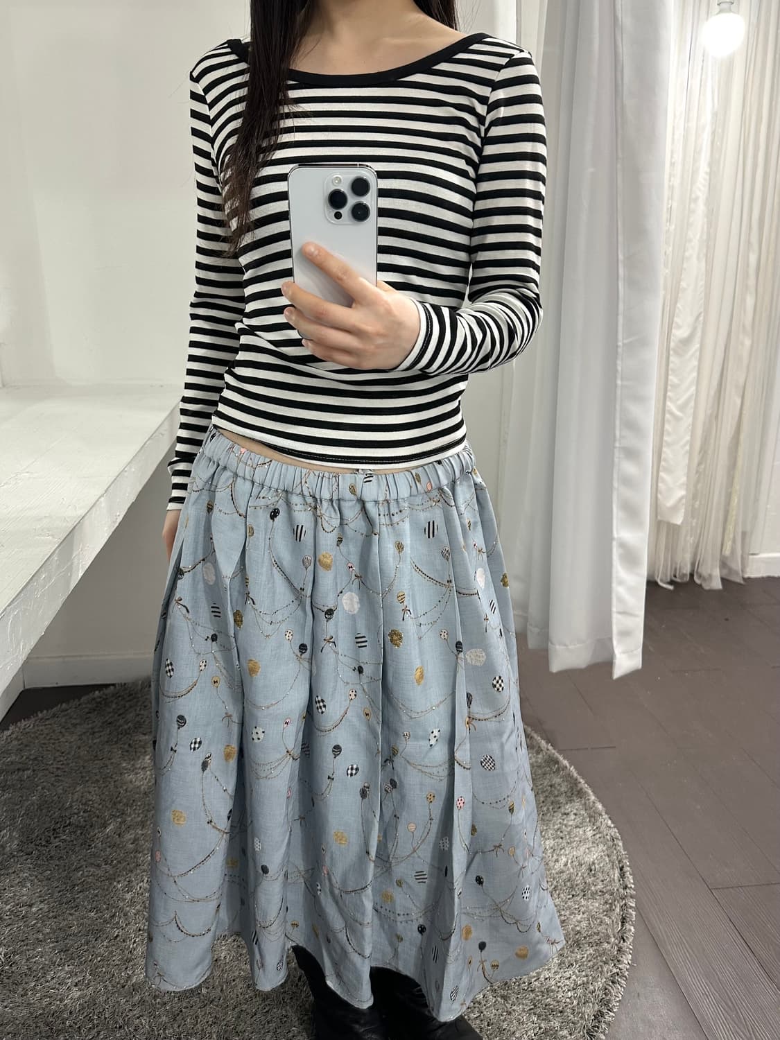 franche lippee fairy design pleats skirt 상품이미지4