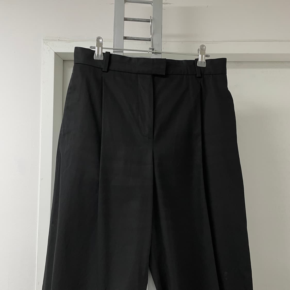 메종키츠네 블랙 슬랙스 38(W) 상품이미지2