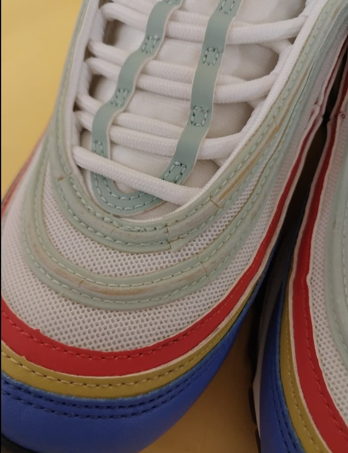 여성 나이키 에어맥스 97 옵시디언 멀티컬러 운동화 (250) 상품이미지4