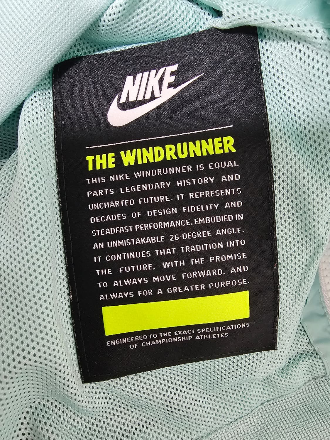 나이키 윈드러너 바람막이 민트 M 상품이미지4