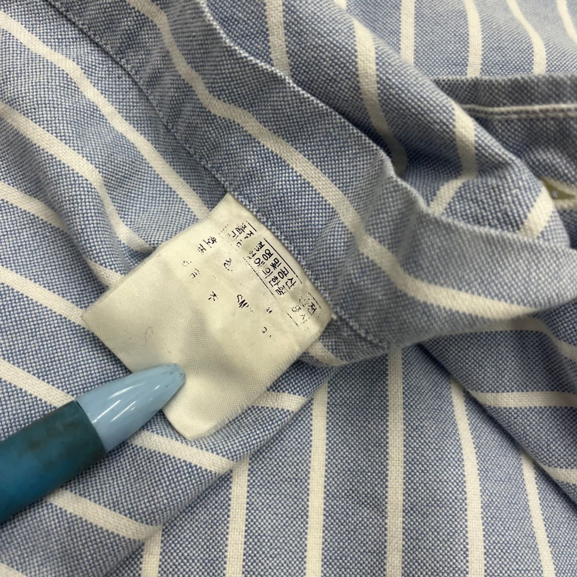 폴로 랄프로렌 옥스포드 소라맛 셔츠 M 상품이미지6