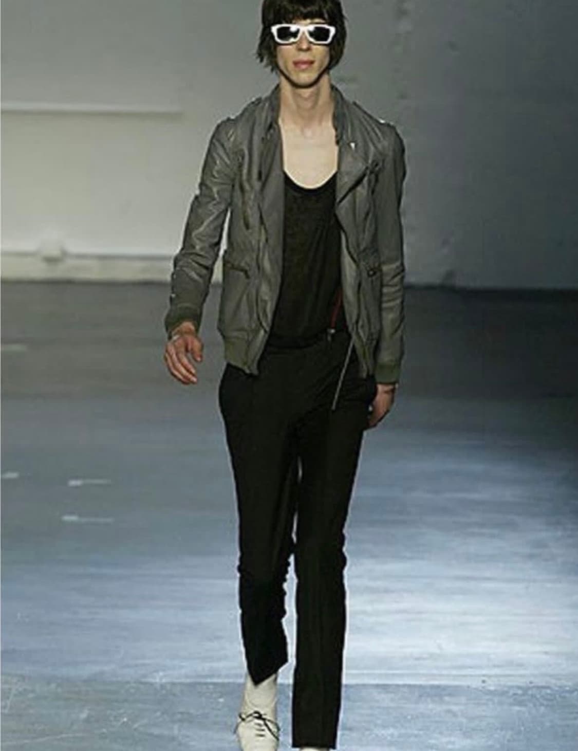 디올옴므 SS06 멀티집 램스킨 가죽 자켓 상품이미지4