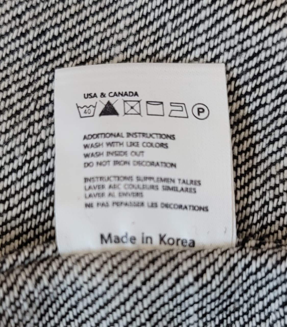 [110.XXL]어반드레스 쿨링 블랙데님(흑청.면) 루즈핏 반팔셔츠 판매 상품이미지7