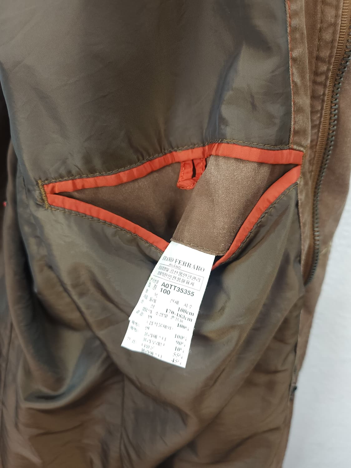 Franco Ferraro 빈티지 자켓 100 L 상품이미지6