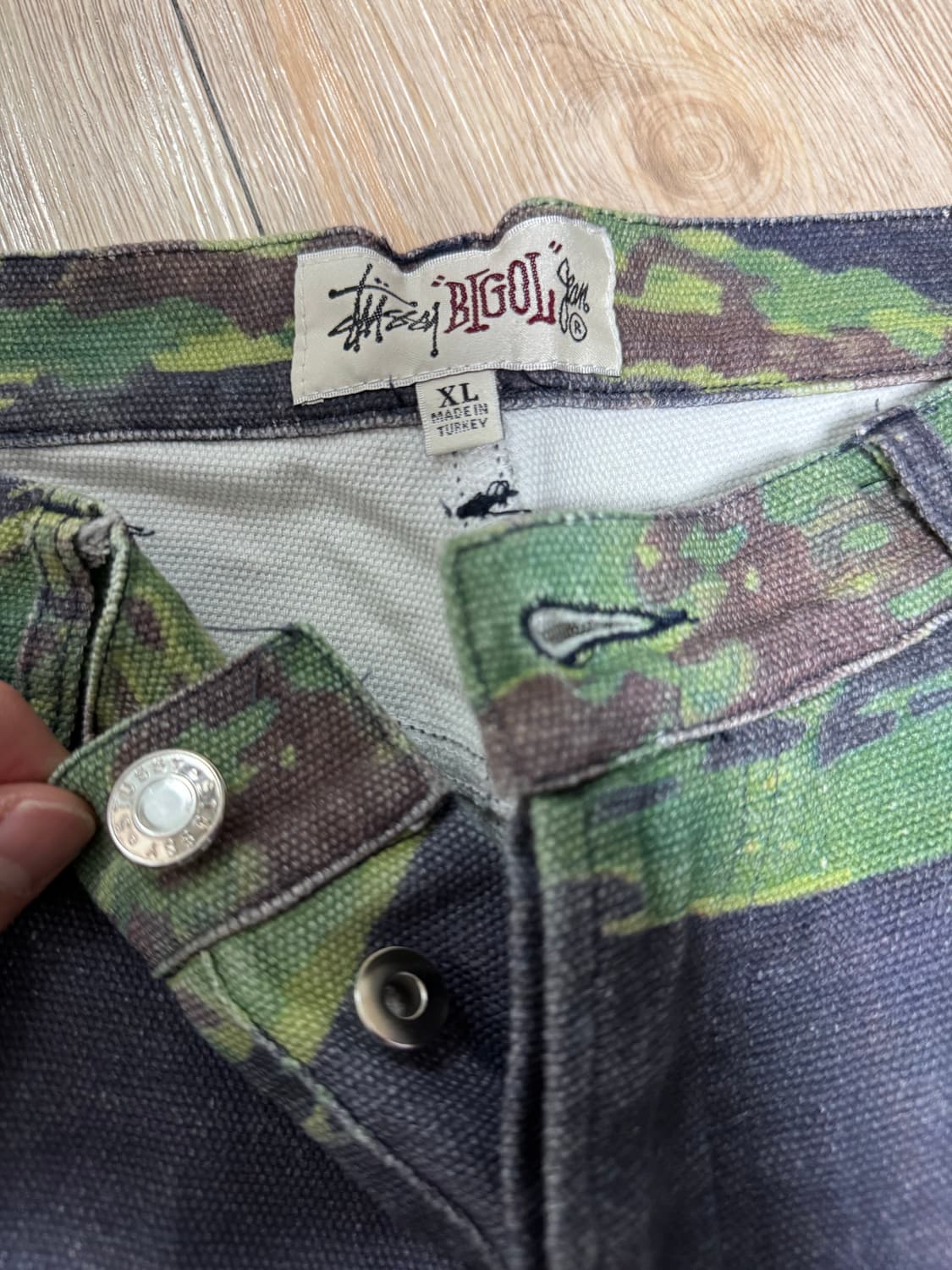 스투시 루시엔 스미스 카모 빅올진 상품이미지2