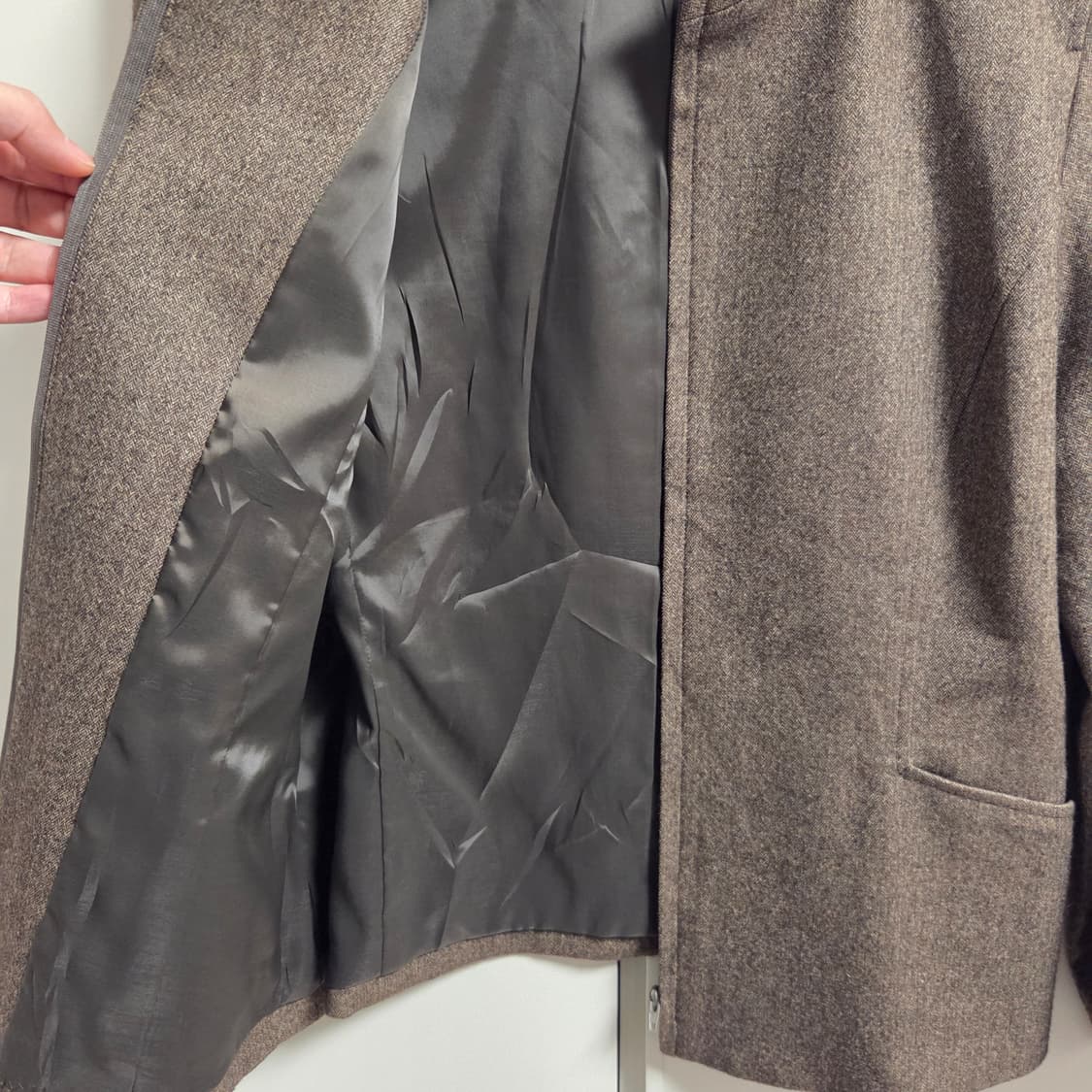 Ennieme 재팬 울 앙고라 웨스턴 자켓 M-L 상품이미지5