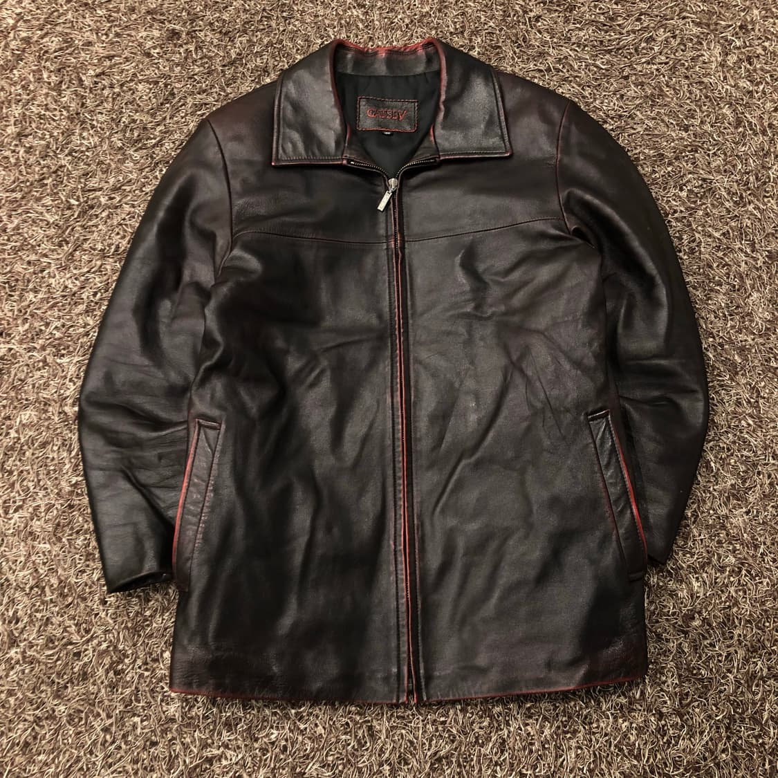 GATSBY 빈티지 레더 가죽 자켓 상품이미지1