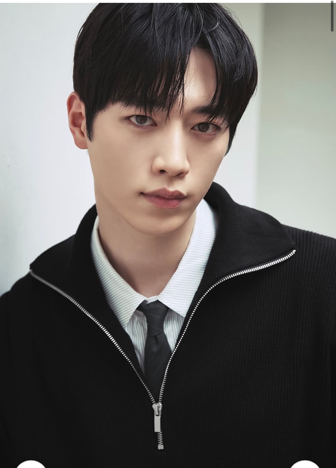 (XL) 드로우핏 오버사이즈 하프 집업 카라 울 니트 M.GREY 판매 상품이미지4