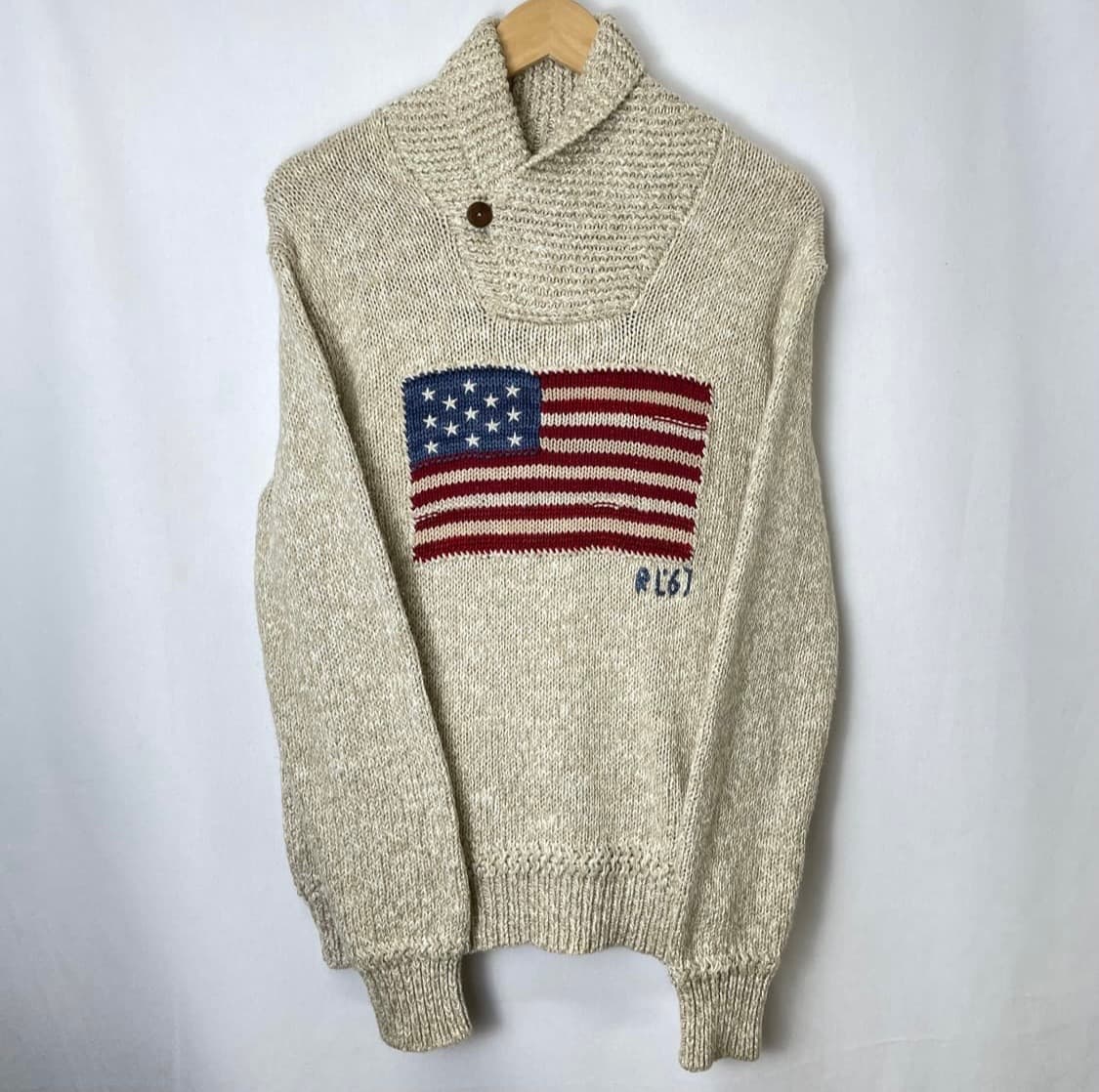 폴로 성조기 프리미엄 니트 S 상품이미지2