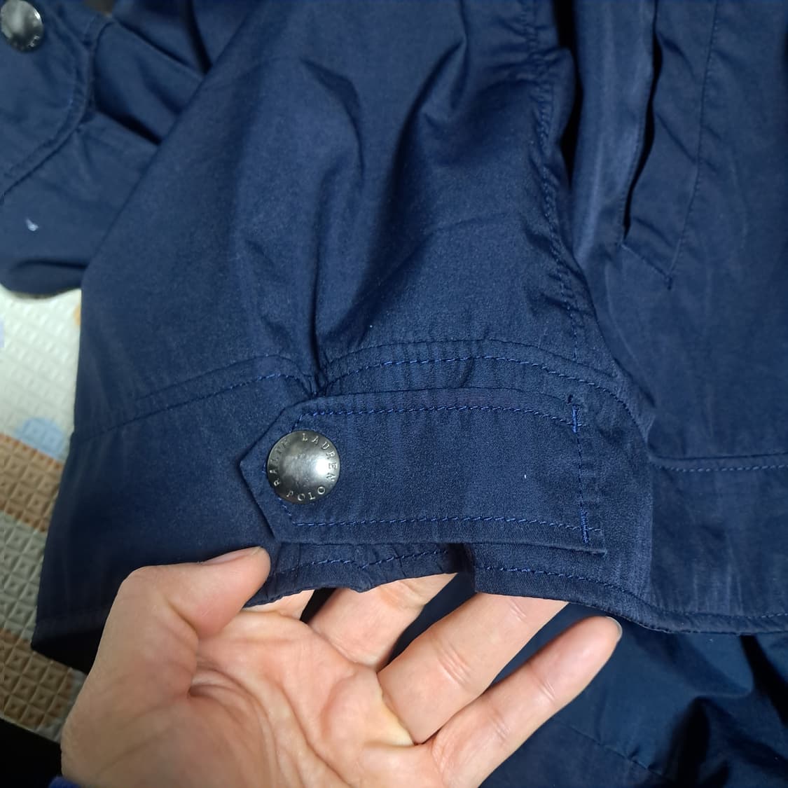 폴로 랄프로렌 네이비 점퍼 자켓  남성 S, 여성55~66 상품이미지7