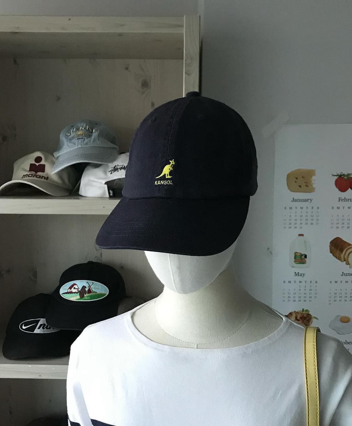 캉골 로고 볼캡 상품이미지1