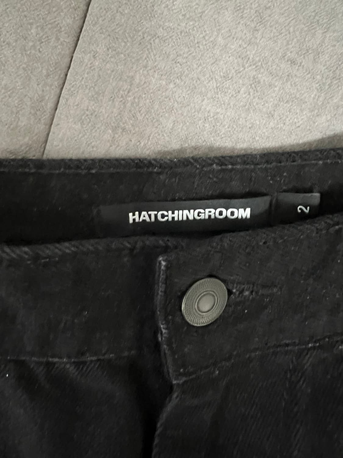 해칭룸 와이드커브드진 제트블랙 2 상품이미지1