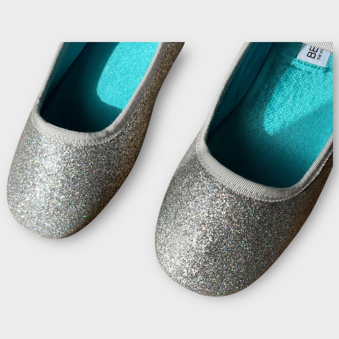 Beams . 빔즈보이 글리터 실버 메리제인 상품이미지3