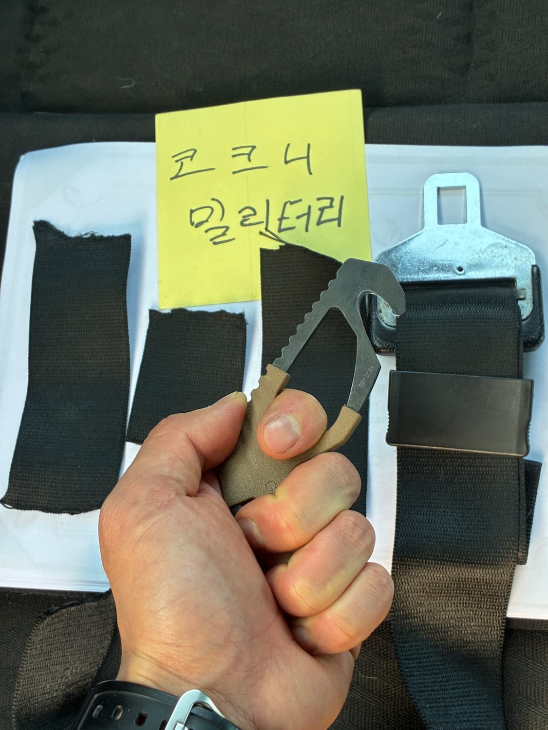 비상용 스트랩 커터 (거버 GERBER 새상품) 상품이미지10