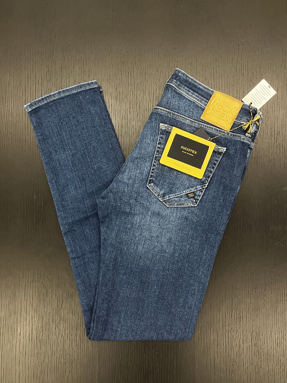 인코텍스 블루디비전 데님 진 33 미드블루 (새상품) 상품이미지1