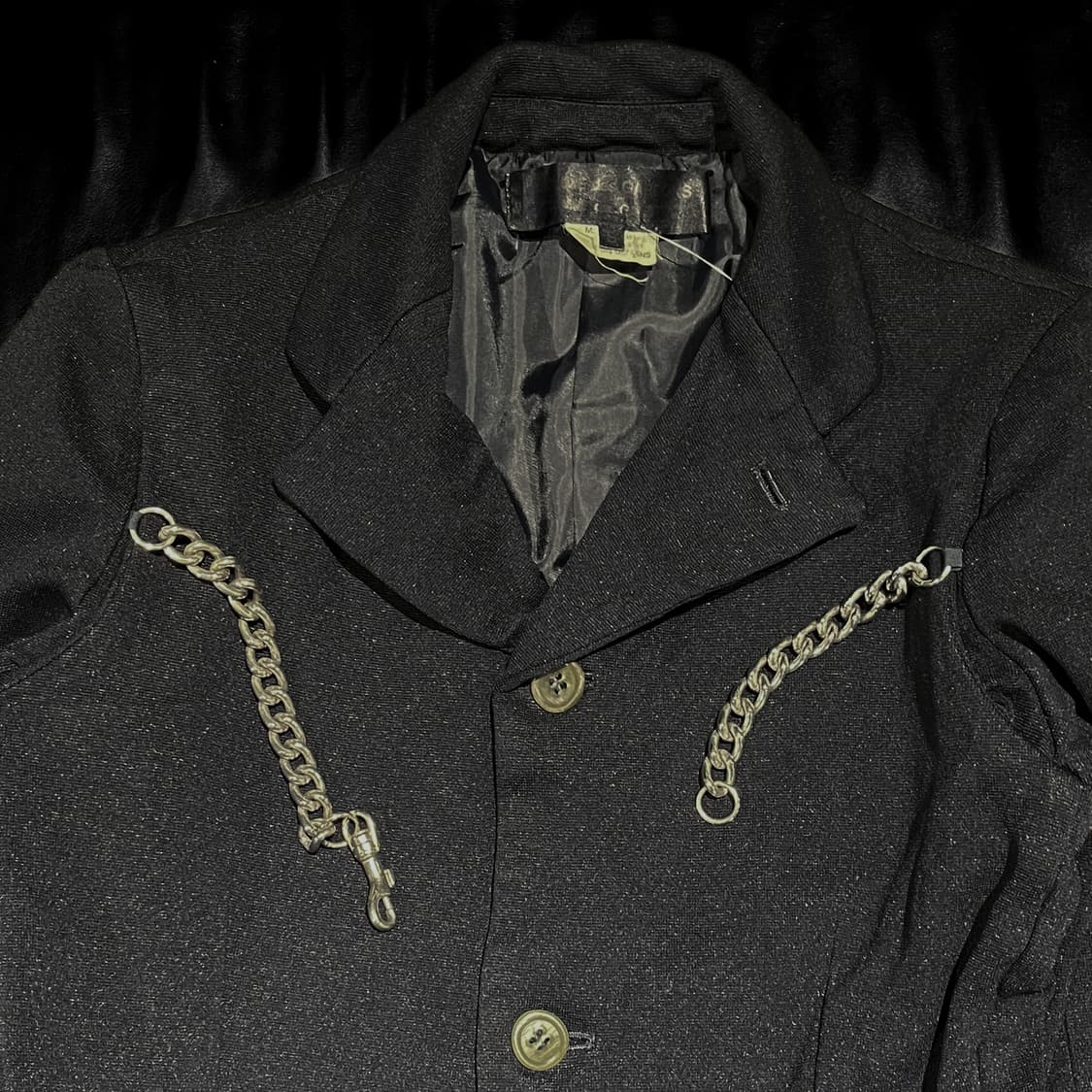 꼼데가르송 체인 블레이저 상품이미지5