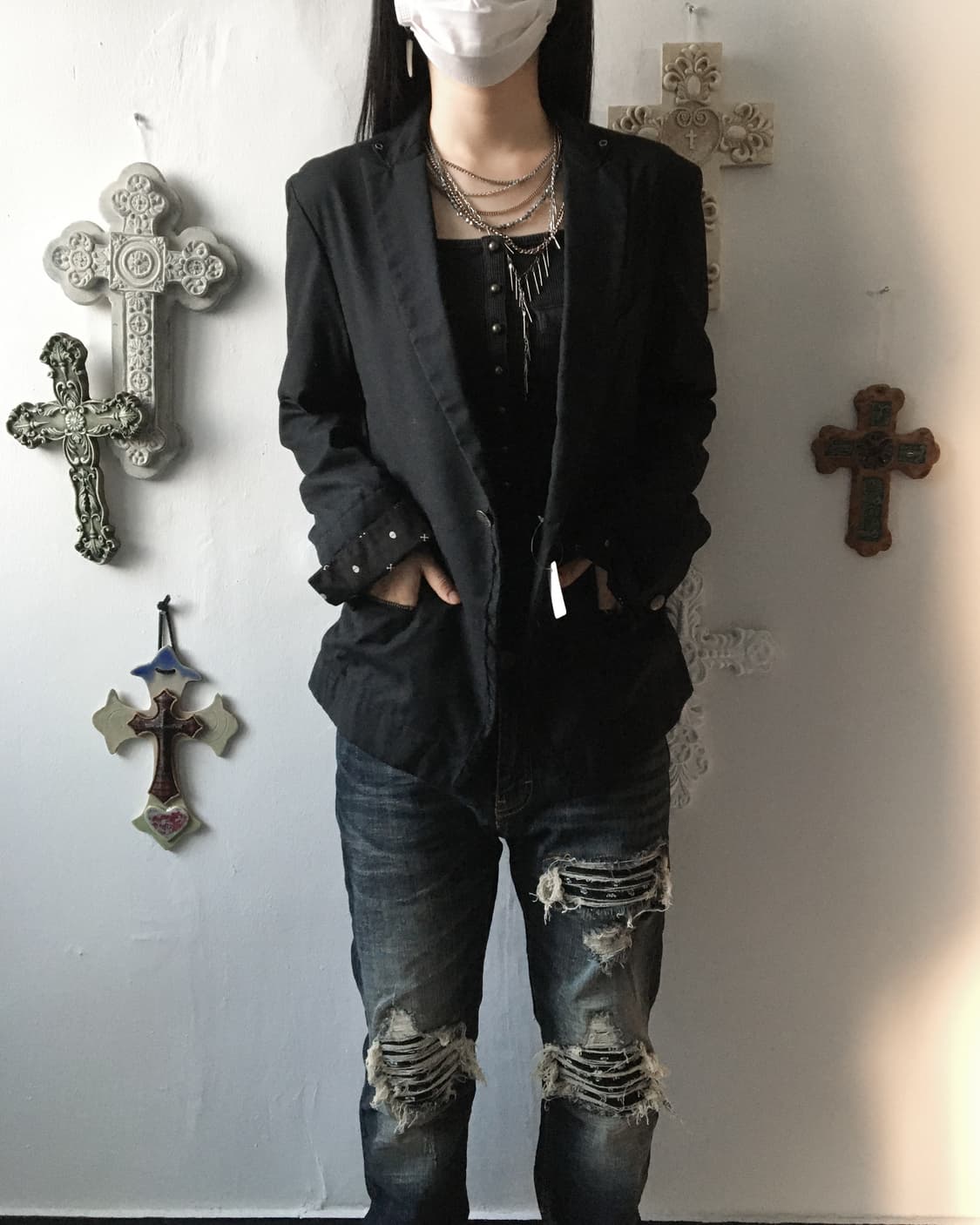 Skull point jacket 상품이미지9