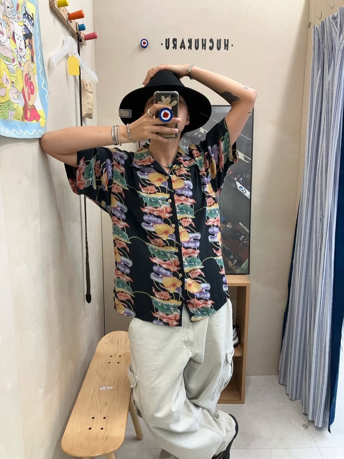 Hawaiian beach rayon shirts  상품이미지5
