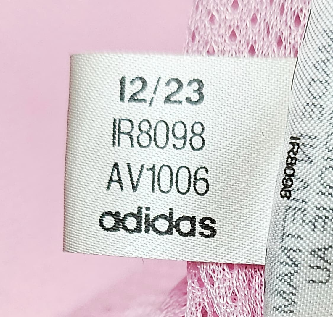 (90~100)S☆우주매물☆딸기우유 아디다스 파이어버드 [연핑] 바람막이 상품이미지4