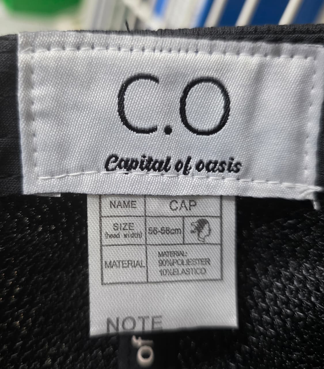 CO 씨오모자 볼캡 CAPITAL OF OASIS 골드 버클 캡 KH03 상품이미지8