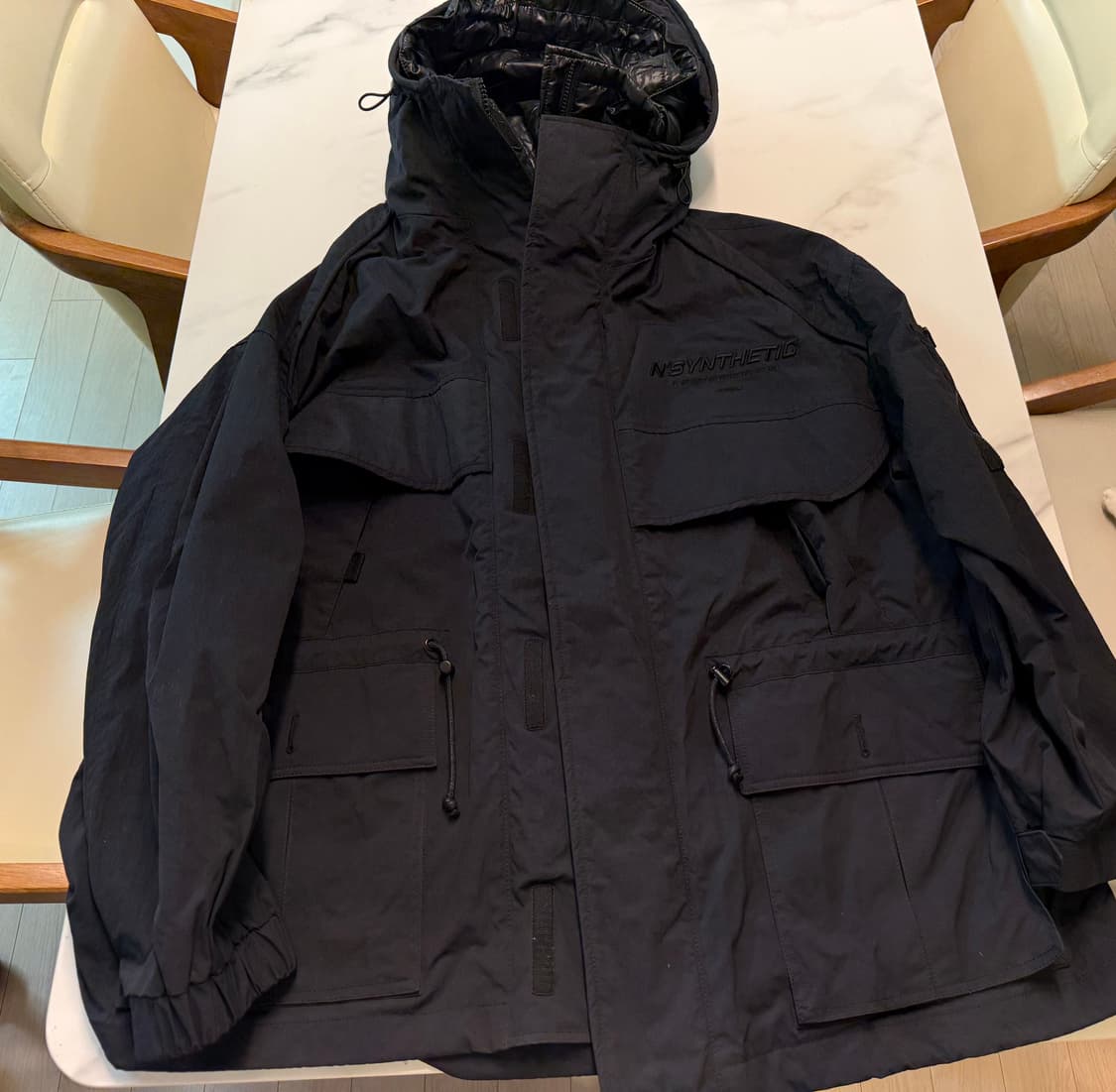 준지 신세틱 야상 파카 XXL(110-115) 정품 상품이미지1