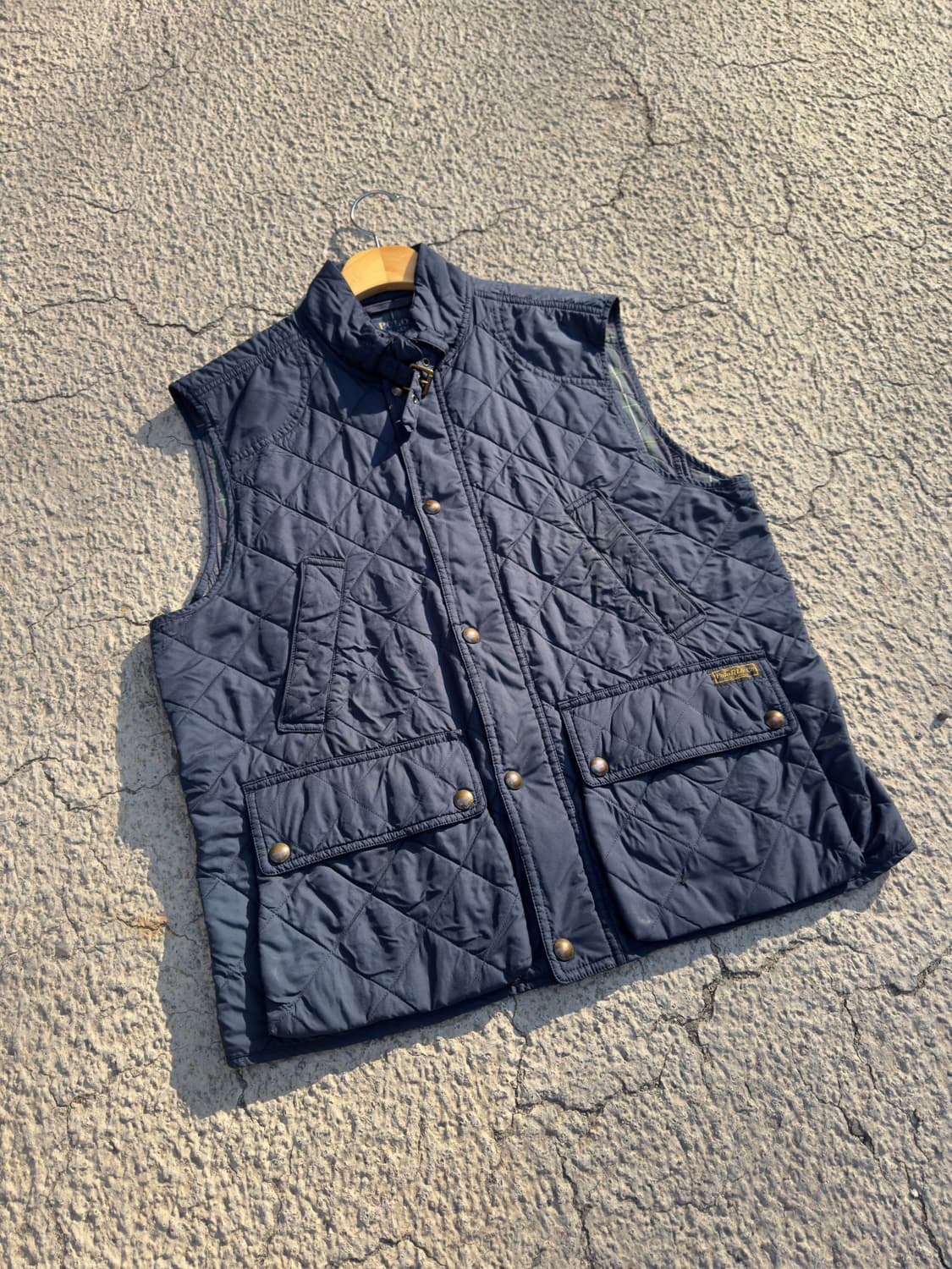 폴로랄프로렌 네이비 퀼팅 베스트 B32 상품이미지1