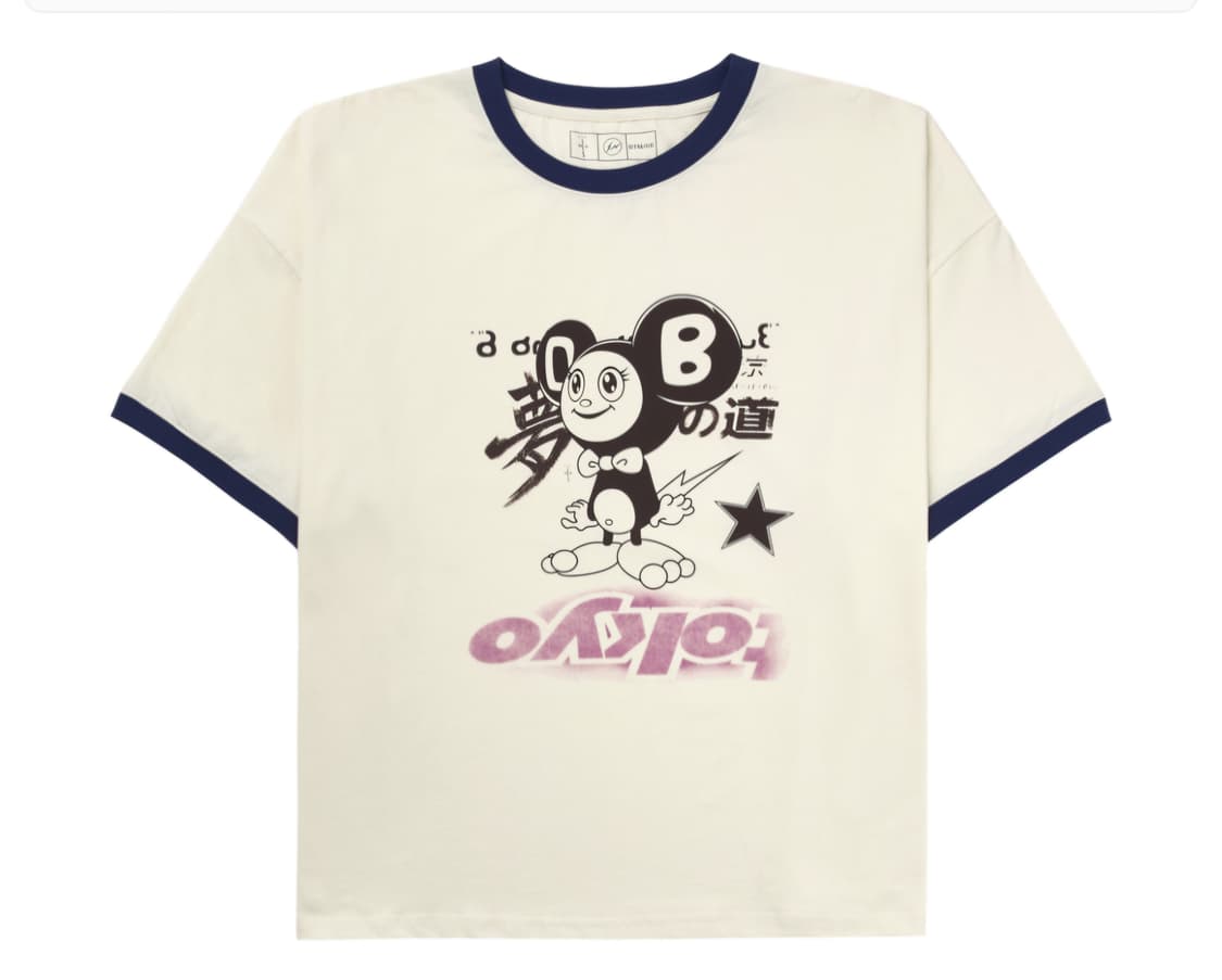 트래비스 스캇 캑터스 잭 프라그먼트 무라카미 타카시 반팔 티셔츠 상품이미지1