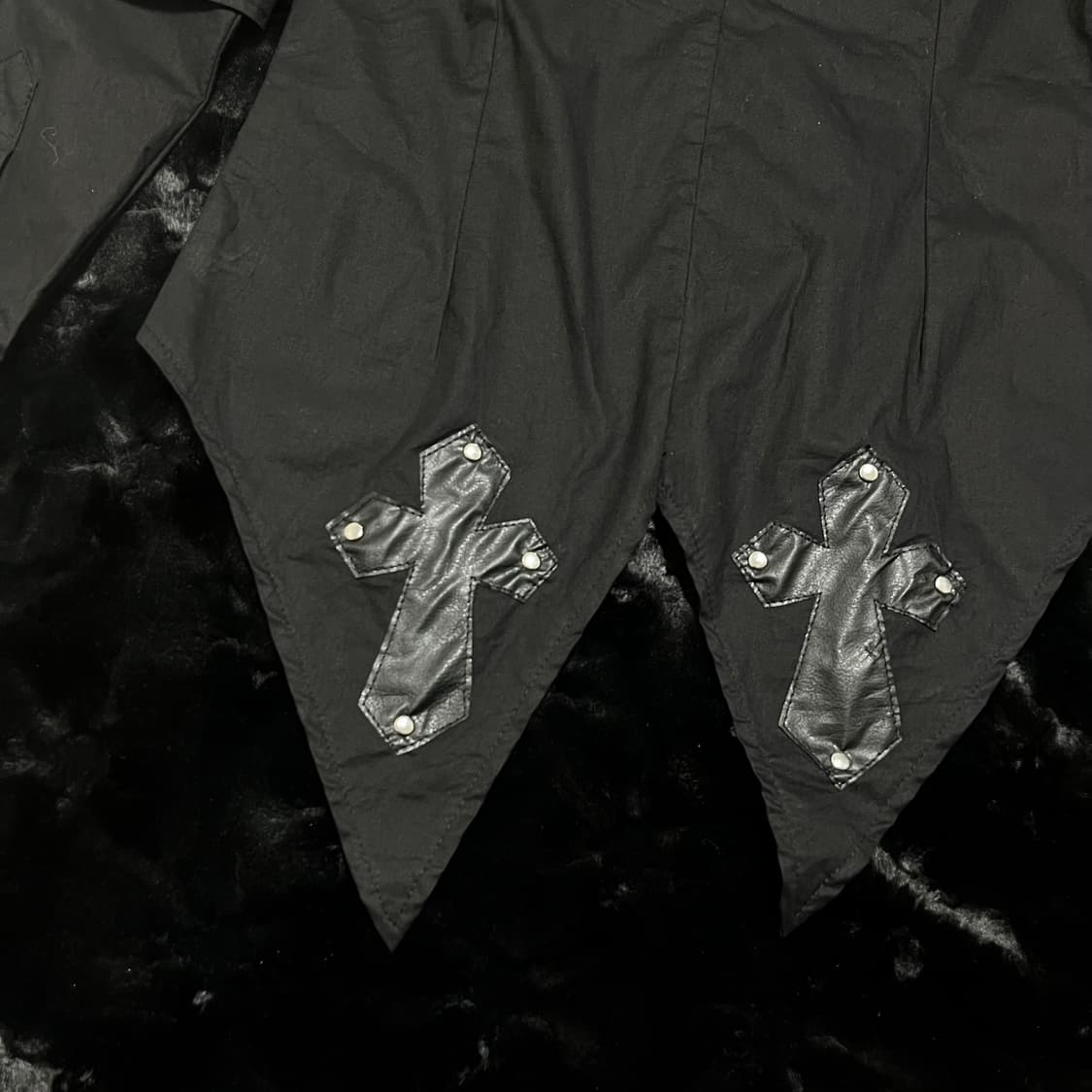 Addictarp 고스펑크 십자가 셔츠 매드펑크깔 상품이미지5