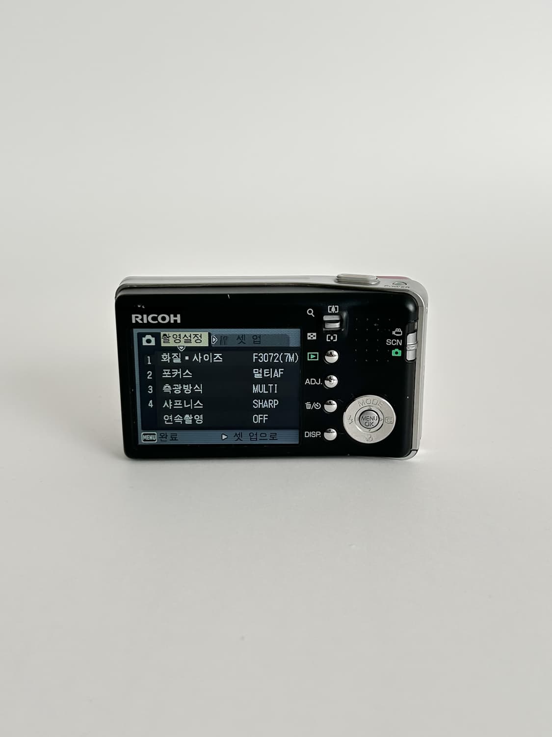 필카느낌!) 리코 카플리오 r5 Caplio 빈티지 디카 상품이미지3